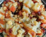 A picture of step 5 of Chattpatti Mix Chaat Plate 😋😋.