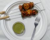 A picture of step 5 of Paneer Tikka.