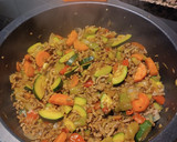 Foto del paso 3 de la receta: Carne picada salteada con verduras