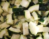 Une image de l'étape 2 de Spaghettis poulet courgette mozza.