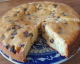 Foto del paso 6 de la receta: Torta de naranja con pasas