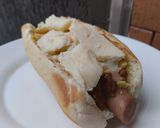 Foto del paso 9 de la receta: Perritos🧀calientes🍍a mi estilo🥯🌭