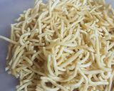 A picture of step 5 of Aaloo chaat.