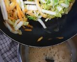 Foto langkah ke 4 dari resep Omlet sayur vegie.