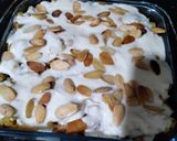 A picture of step 4 of Fatteh Hummus.