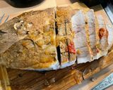 Une image de l'étape 14 de Rouelle marinée de porc aux tomates cerises et herbes aromatiques.