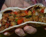 Foto del paso 5 de la receta: Tacos rápidos de vegetales