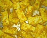 A picture of step 1 of Paneer masaledar (cottage cheese).