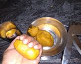 A picture of step 5 of Besan Sev.