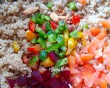 A picture of step 3 of Quinoa Salad.