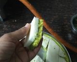 A picture of step 9 of Double layered sandwich dhokla..
