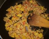 A picture of step 6 of Sabudana khichadi.