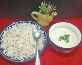 A picture of step 5 of Vrat Ki Barnyard/Sama Chaval Jeera Rice With Curd Kadhi For Lunch.