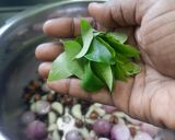 A picture of step 6 of One-pot Vatha kuzhambu rice.