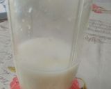 A picture of step 1 of Watermelon juice / curd drink.