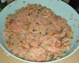 Foto del paso 4 de la receta: Albóndigas de pollo con el sofrito en su interior