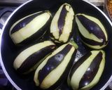 عکس مرحله 1 از دستور بادمجون شکم پر😊