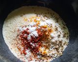 A picture of step 2 of Ivygourd rava fry |tindora rava fry.