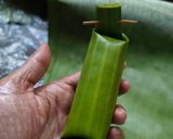 Foto langkah ke 5 dari resep Lemper bakar isi pampis tuna pedas.