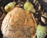 Foto del paso 3 de la receta: Salmón rosado con hongos y corazones de alcaucil
