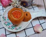 Hình bước làm 5 của món Cơm nhà với các món màu vàng