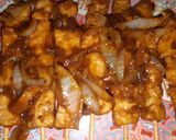 Foto langkah ke 5 dari resep Sate Tempe Lada Hitam.