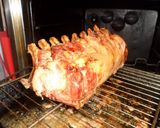 Foto del paso 8 de la receta: tren de cerdo relleno con pure de batatas y manzana