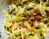 A picture of step 7 of Karnataka Special Cabbage, Peas, and Carrots Pallya.