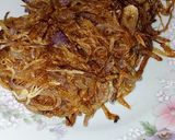 A picture of step 1 of Andaai Allu gravy.