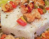 A picture of step 8 of Chicken shashlik.