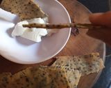 Foto del paso 4 de la receta: Crackers sin gluten y veganas con semillas de sésamo