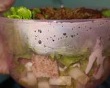Foto langkah ke 4 dari resep Salad Sayur Daging Qurban.