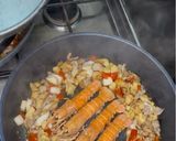 Foto del passaggio 4 della ricetta #660 Paella mista valenciana 🥘🦐🫑🍗🍖🥘