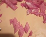 A picture of step 4 of Maltagliati Pasta Dish or Rhombus and Sausage.