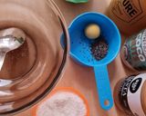 Foto del paso 1 de la receta: Galletas energéticas de avena, coco y limón 🥥 🍋