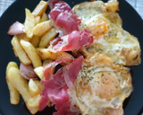 Foto del paso 6 de la receta: Huevos rotos con jamón