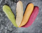 A picture of step 8 of Multicolor Braided Bread.