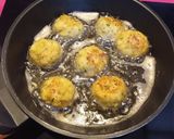 Foto del paso 5 de la receta Albóndigas de bacalao y berenjena en salsa de puerro y apio