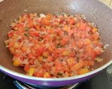A picture of step 6 of Akuri (Parsi Scrambled Egg).
