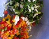 A picture of step 2 of Hariyali Healthy Jowar Rotla.