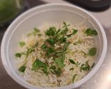 Foto del passaggio 3 della ricetta Risotto Verde alla Crema di Piselli con Pancetta Croccante