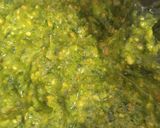 A picture of step 6 of Pesto of basil and pine nuts.