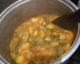 Foto langkah ke 5 dari resep Sayur Lodeh Terong Tahu Kacang Panjang Labu Siam.