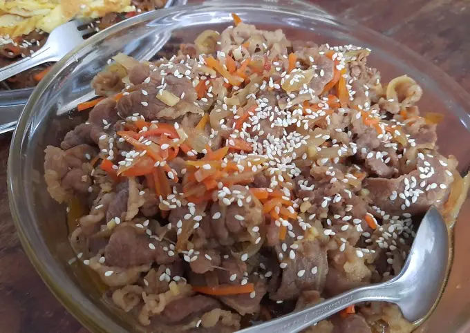 Langkah-langkah untuk membuat Cara membuat Beef Bulgogi Rumahan Enak