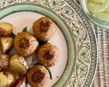 Sütőben sütött fasírt maradék sült csirkéből recept fázis 5 fotója