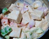 A picture of step 4 of Tofu tikka.