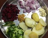 A picture of step 2 of Pav Bhaji.