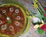 A picture of step 12 of Karahi kabab.