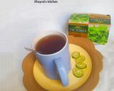 A picture of step 1 of Mint tea recipe.
