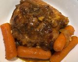 A picture of step 8 of Crockpot Cranberry Orange Chicken.